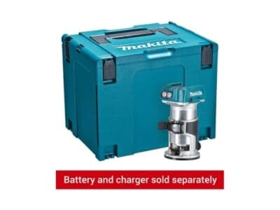 Makita DRT50ZJ 18V Router with Trimmer Base and Straight Guide